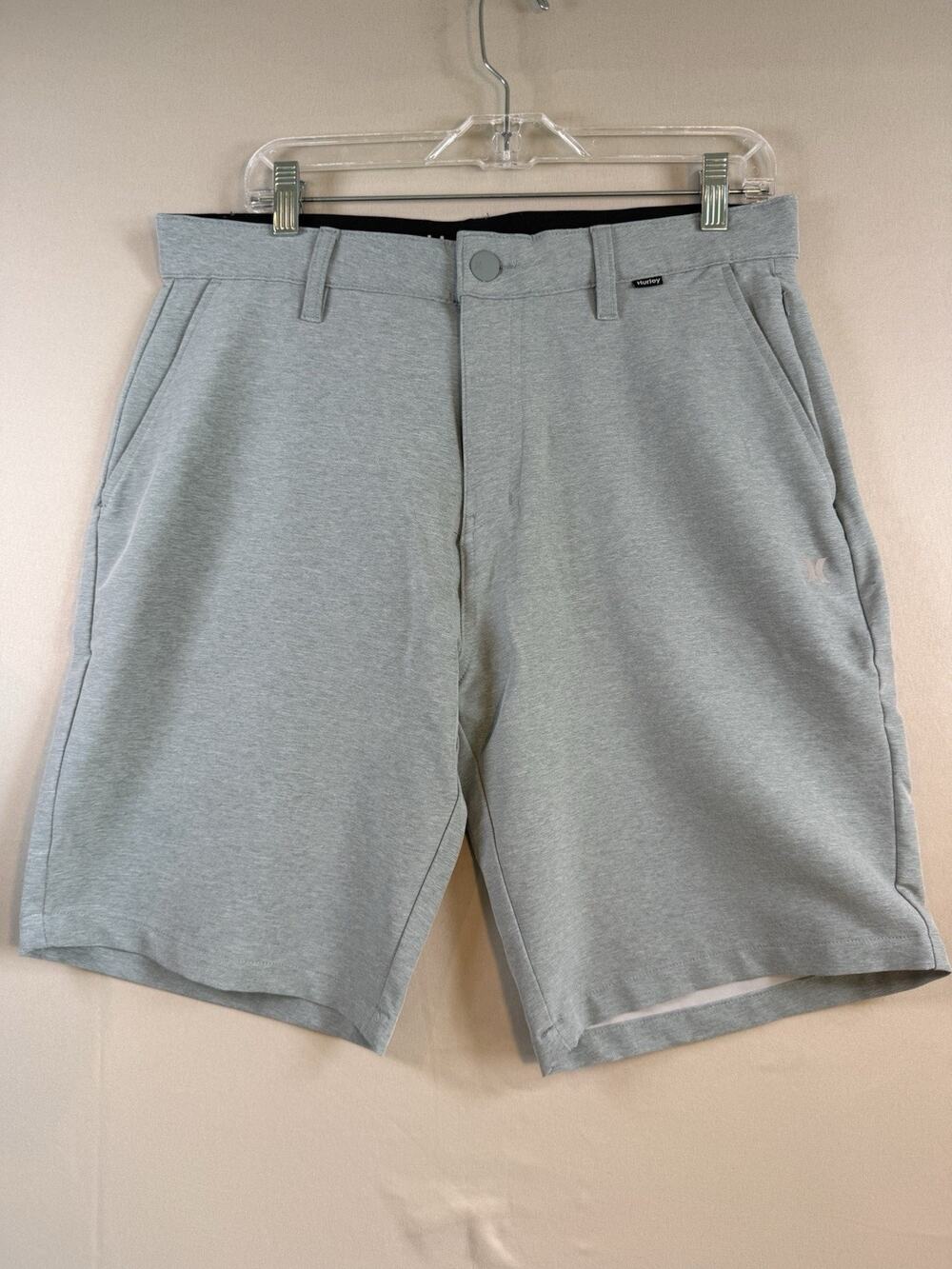 Hurley Men’s Hybrid Walk Shorts Clay Green Stretch Performance Size 32